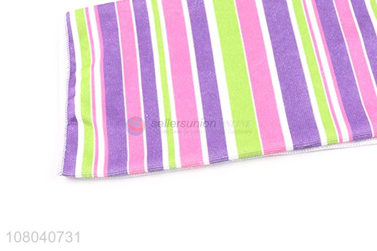 Latest arrival color polyester kitchen cleaning towels