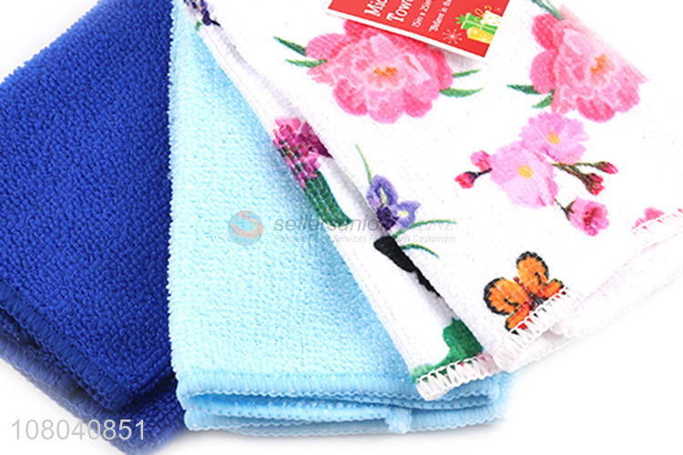 Factory direct sale multicolor printed kitchen cleaning towels