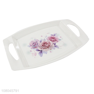 New Arrival Melamine Tray Serving Trayfood Tray With Handle