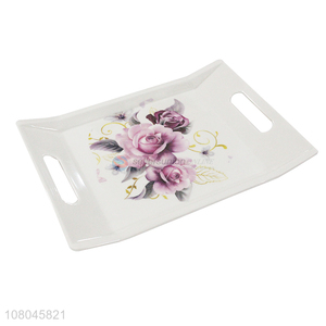 New Design Melamine Tray Fashion Serving Tray Restaurant Tray