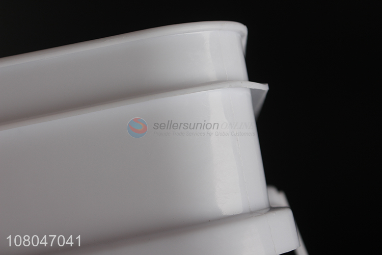 Custom 18L Square Bucket Plastic Container With Lid And Handle
