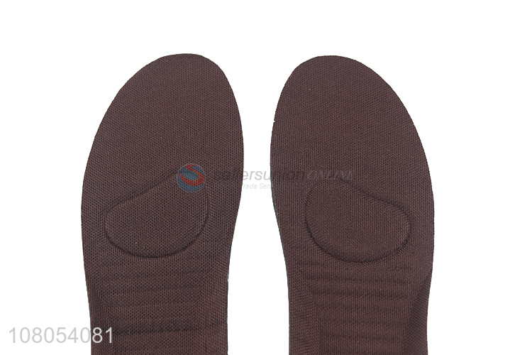 Latest design brown non-slip sports inner soles for daily use
