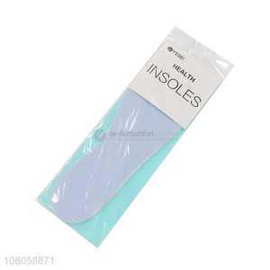 High quality blue latex breathable insole for summer