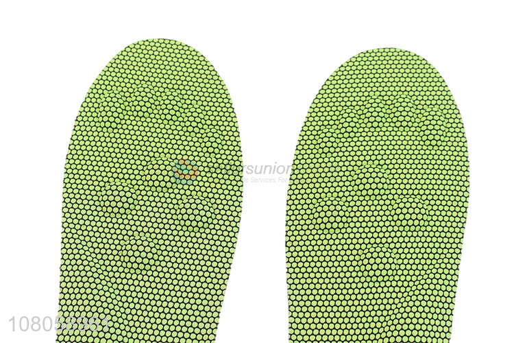 Chinese supplier green sponge insole men sweat-absorbent insole