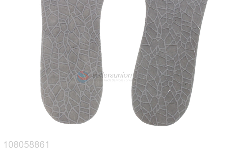Factory wholesale gray latex insoles deodorant insoles