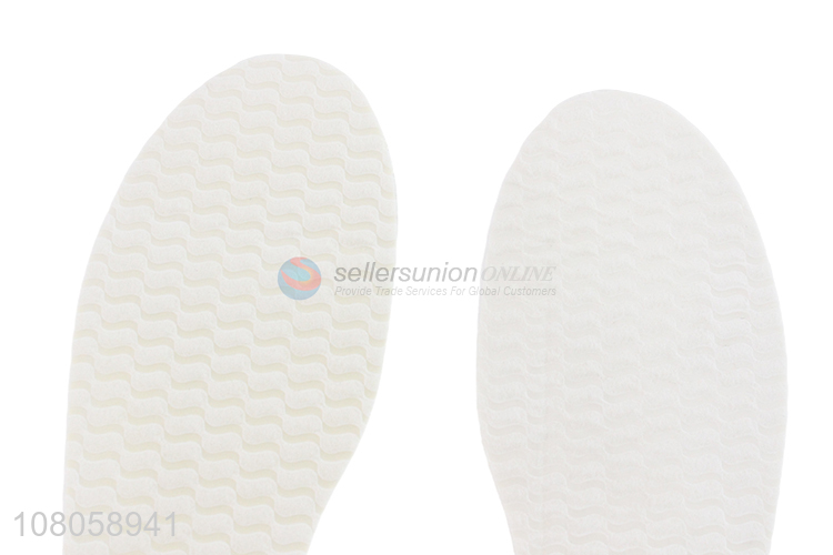 Factory wholesale white latex insoles deodorant insoles