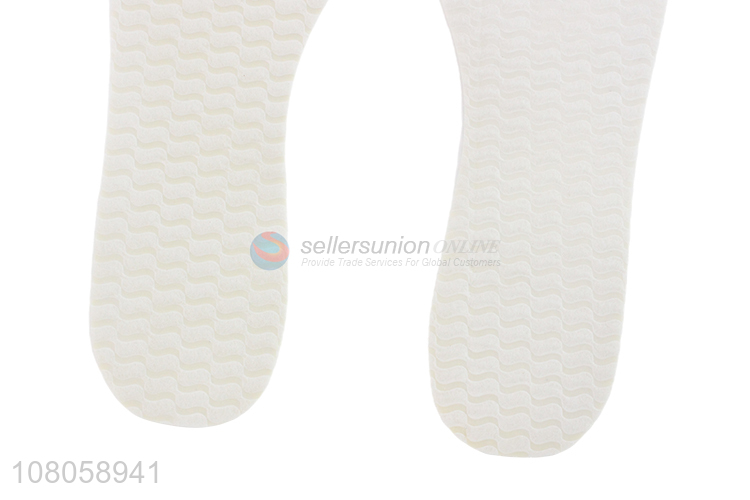 Factory wholesale white latex insoles deodorant insoles
