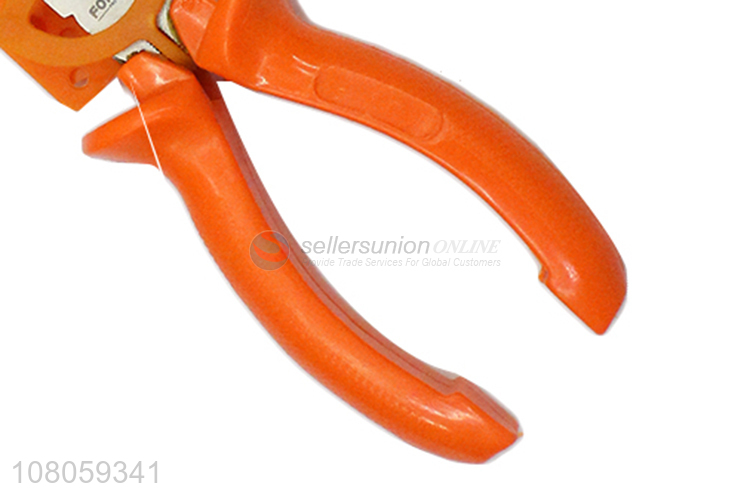 Hot selling 6inch 8inch steel long flat nose pliers needle nose pliers