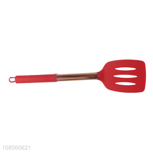 Yiwu supplier household kitchen slotted spatula for cooking