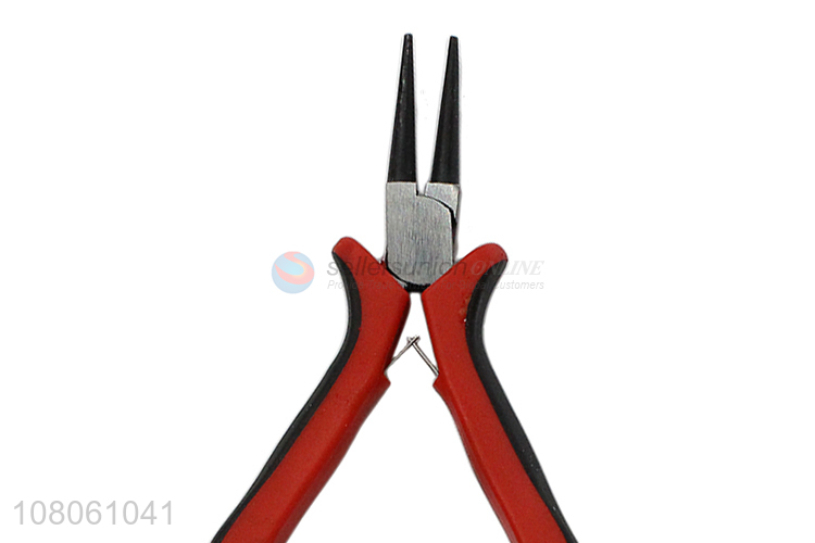 New product 4.5inch carbon steel round nose pliers for jewelry making