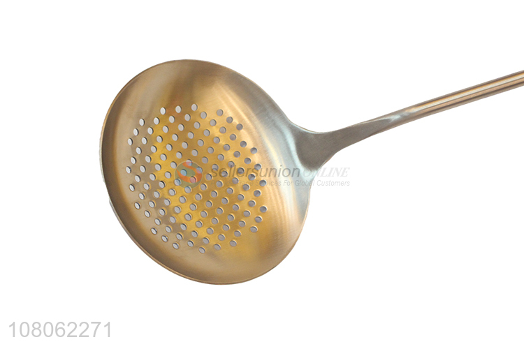 Good Sale Stainless Steel Colander Cooking Slotted Ladle