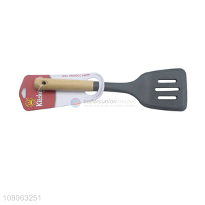 Wholesale from china silicone slotted spatula for cooking tools