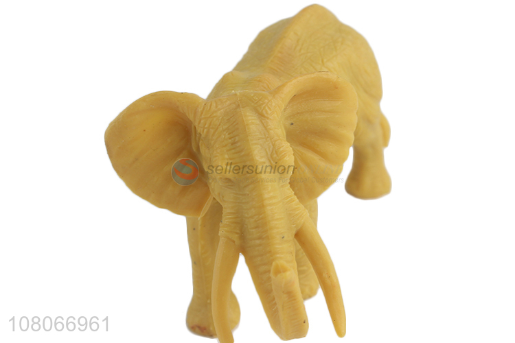 Best Sale Simulation Elephant Cute Animal Model Toy For Sale