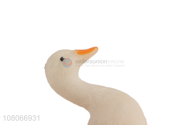 Factory Direct Sale Simulation Duck Plastic Animal Model Toy