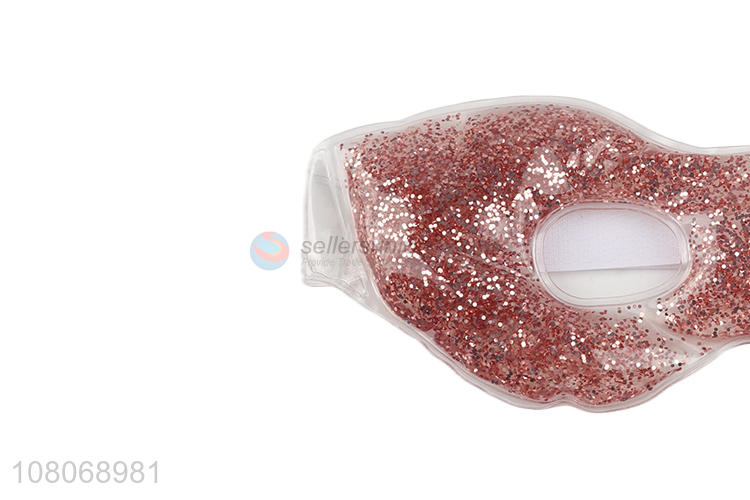 New style hot cold pack gel beads eye mask for sale