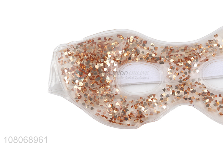 New product hot cold compress sleep gel filled eye mask