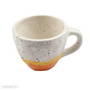 Low price creative splash ink ceramic mug porcelain coffee cup