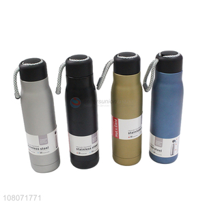 Yiwu wholesale multicolor portable large capacity vacuum flask