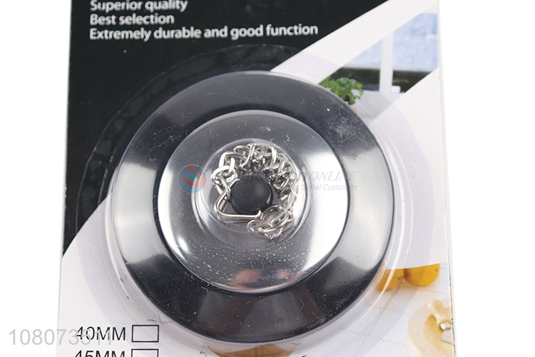 High Quality Sink & Bath Plug Basin Stopper With Chain