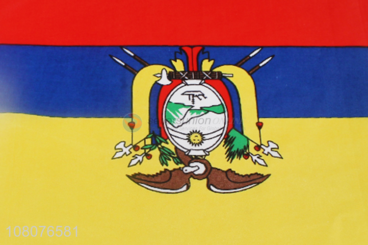 Latest products durable Ecuador national flags for sale