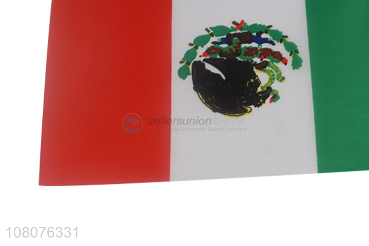 Factory direct sale Mexico country flags for indoor decoration