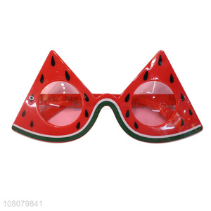 Yiwu market wholesale red watermelon party decoration glasses