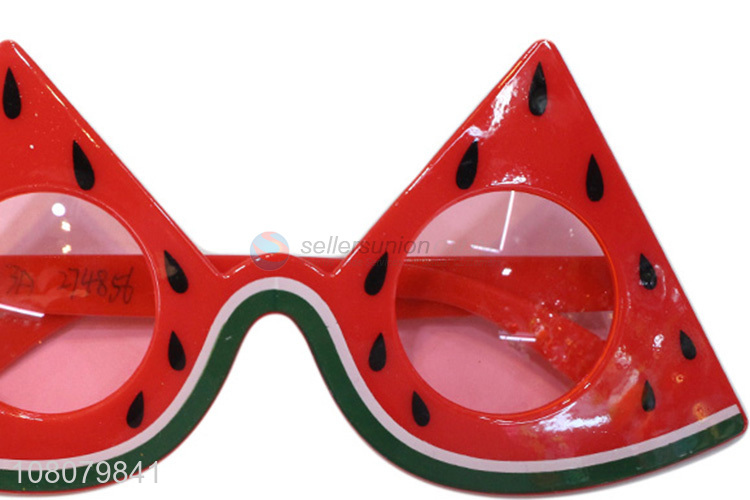 Yiwu market wholesale red watermelon party decoration glasses