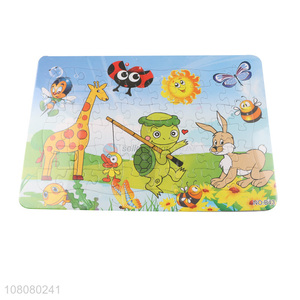 New arrival cartoon paper puzzles children educational toys