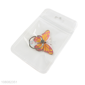 Factory direct sale butterfly shape mobile phone ring holder