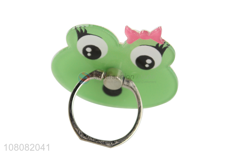 Popular products frog shape portable phone ring stand holder