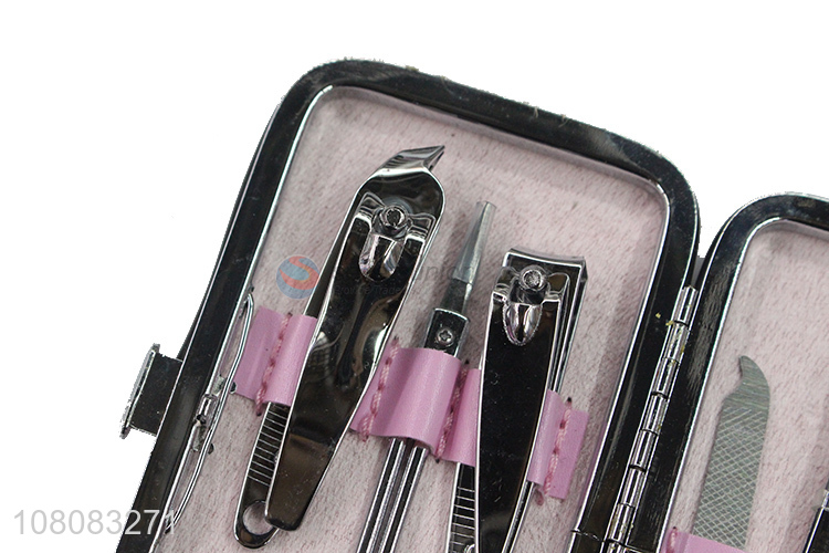 Best selling 7pieces portable manicure set pedicure set