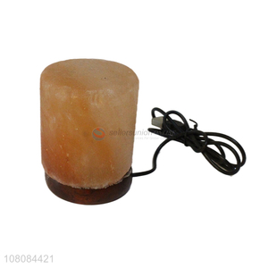 Wholesale price salt stone lamp home stone crafts ornaments