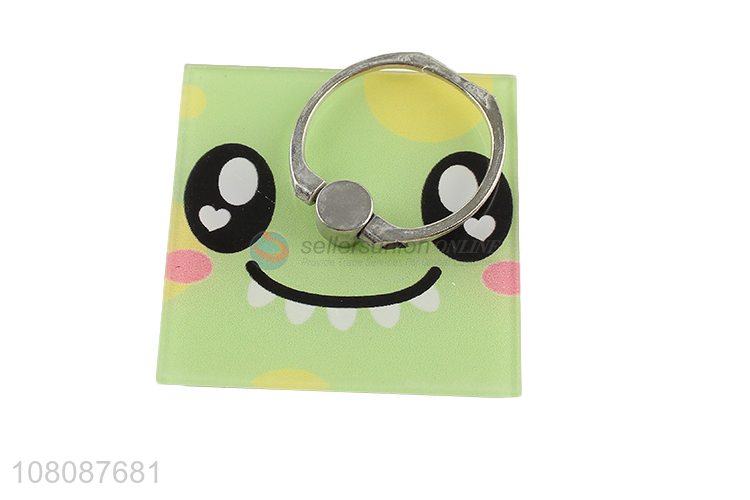 Online wholesale cartoon acrylic cell phone ring kickstand