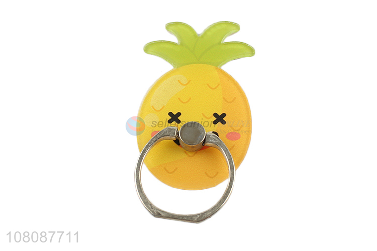 China products pineapple rotary mobile phone finger kickstand