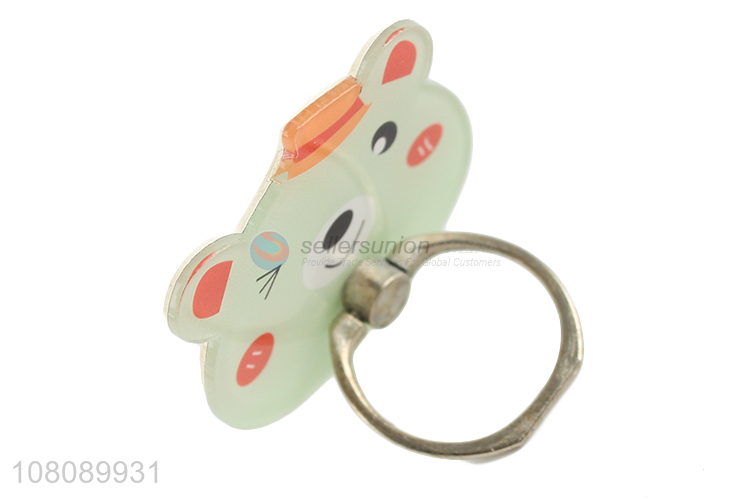 Factory supply cartoon bear acrylic portable mobile phone holder