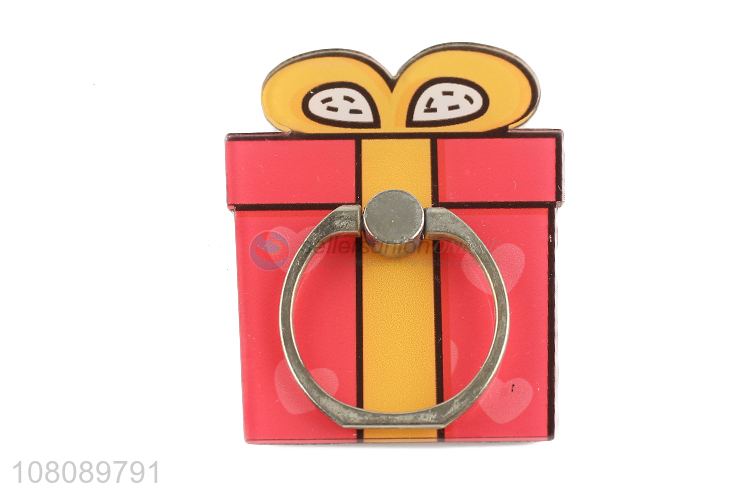 High quality gift box finger ring portable phone holder