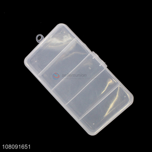 Factory wholesale plastic transparent pill case medicine box