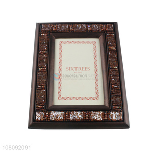 Yiwu market American style vintage wooden picture frame ornament