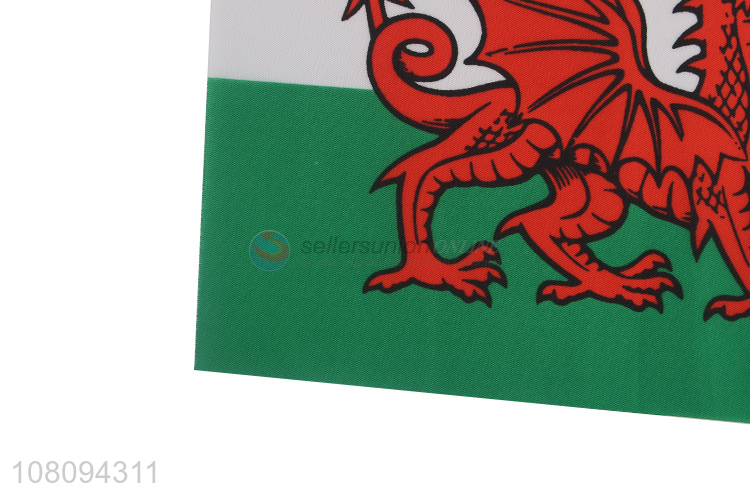 New arrival Wales national flag competition hanging flag