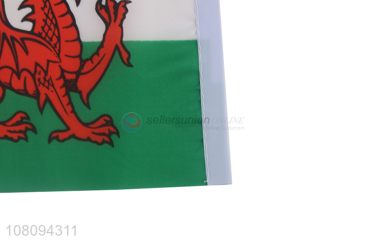 New arrival Wales national flag competition hanging flag