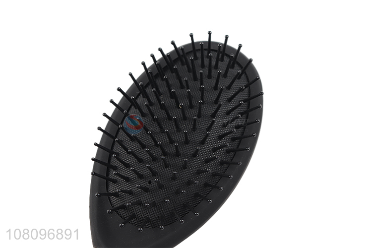 Wholesale 2 in 1 airbag paddle hair brush detangling comb with mirror