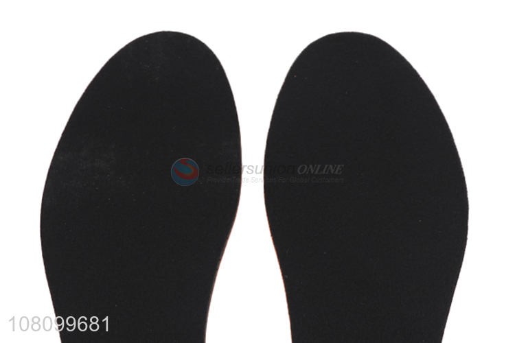 Hot selling breathable shock absorption latex insoles for adult