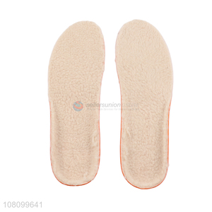 New arrival imitated lamb wool insoles winter thermal insoles