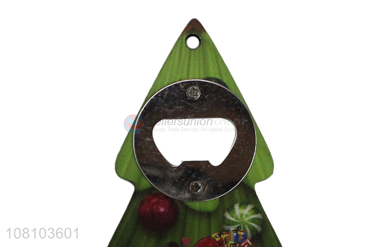 Low price wholesale simple epoxy household magnetic bottle opener