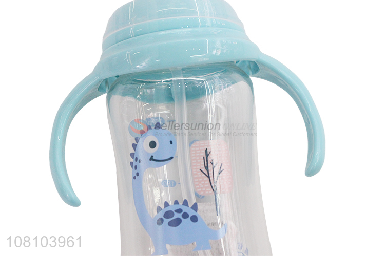 High Quality Wide Caliber Feeding Bottle With Handle