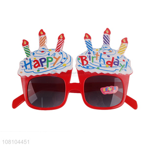 China manufacturer happy birthday party sunglasses for kids adults