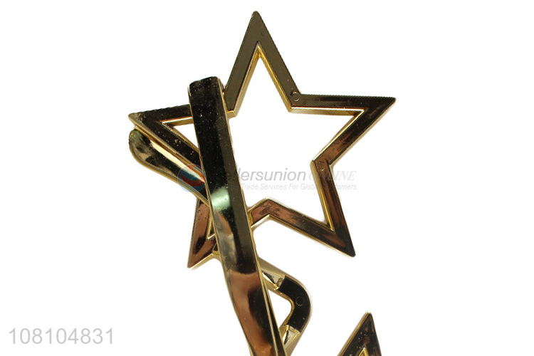 Yiwu market gold star shape party glasses funny party favors