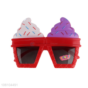 Latest imports ice cream party glasses sunglasses for kids adults