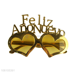 Wholesale gold letter party glasses sunglasses party decorations