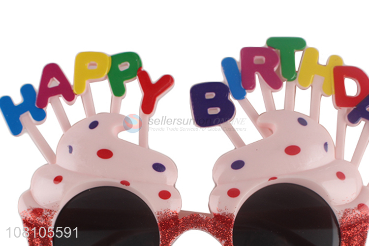 High quality happy birthday party sunglasses fancy party props